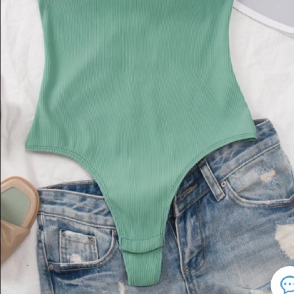 Green mint bodysuit - Picture 3 of 3
